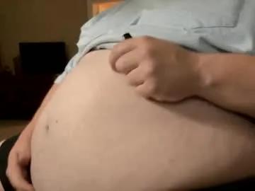 belle_ley — Air swallowing inflation and belly play.  Ask about eggs. #belly, #chubby, #male, #gay, #fat